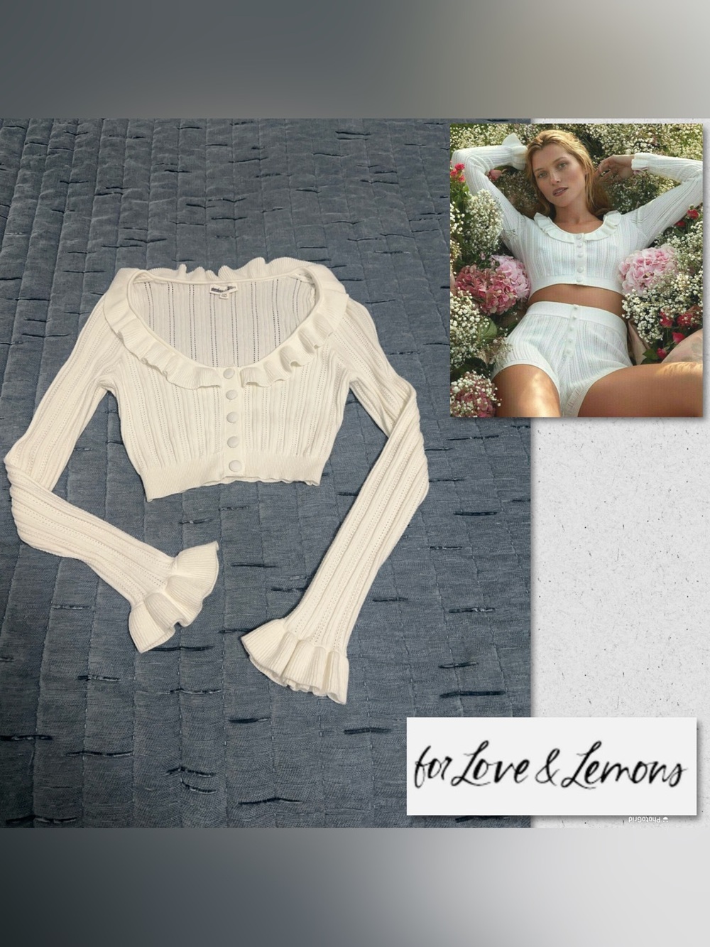 For Love And Lemons Camille Sweater